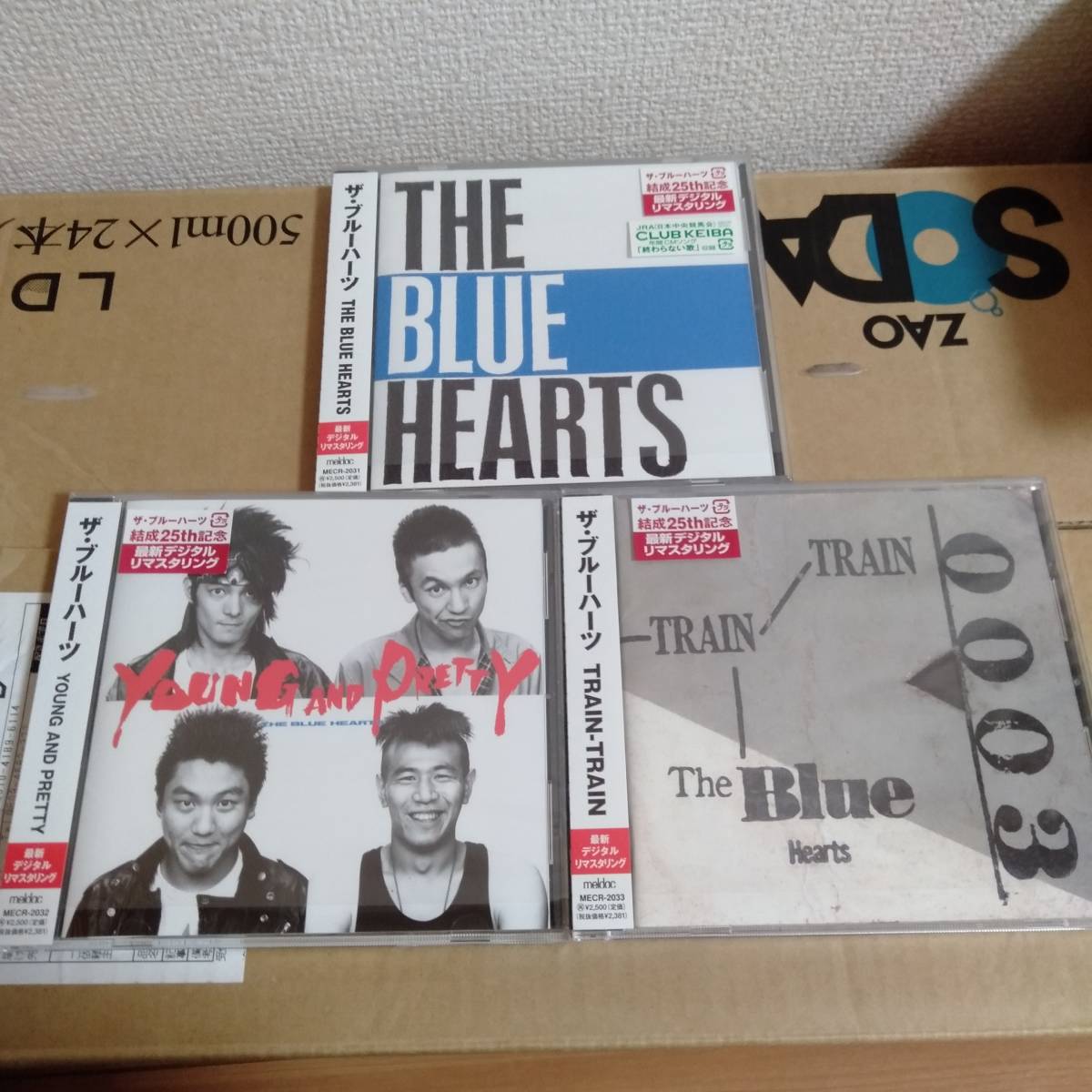 送料無料 ザ ブルーハーツ The Blue Hearts Young And Pretty Train Train リマスターcd の落札情報詳細 ヤフオク落札価格情報 オークフリー スマートフォン版