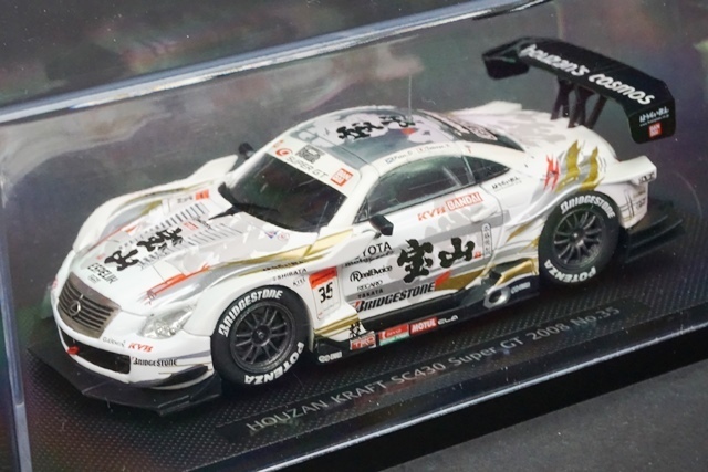 EBBRO エブロ 1/43 LEXUS レクサス HOUZAN 宝山 KRAFT SC430 スーパー