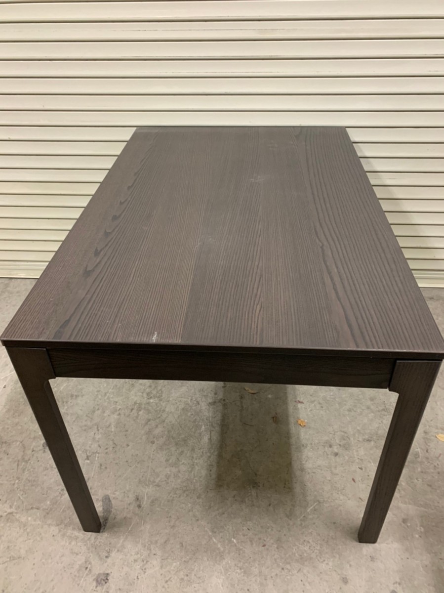 EKEDALEN エーケダーレン伸長式テーブル, ダークブラウン ikea