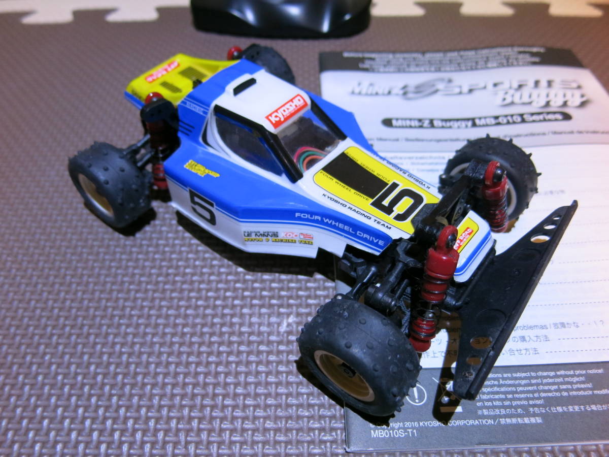 京商 ミニッツバギースポーツ MB-010 オプティマ ブルー/ホワイトの