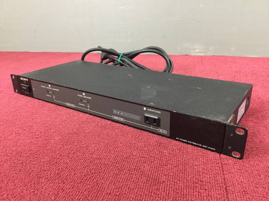 SONY SRP-D1500 パワーディストリビューター☆現状品の落札情報