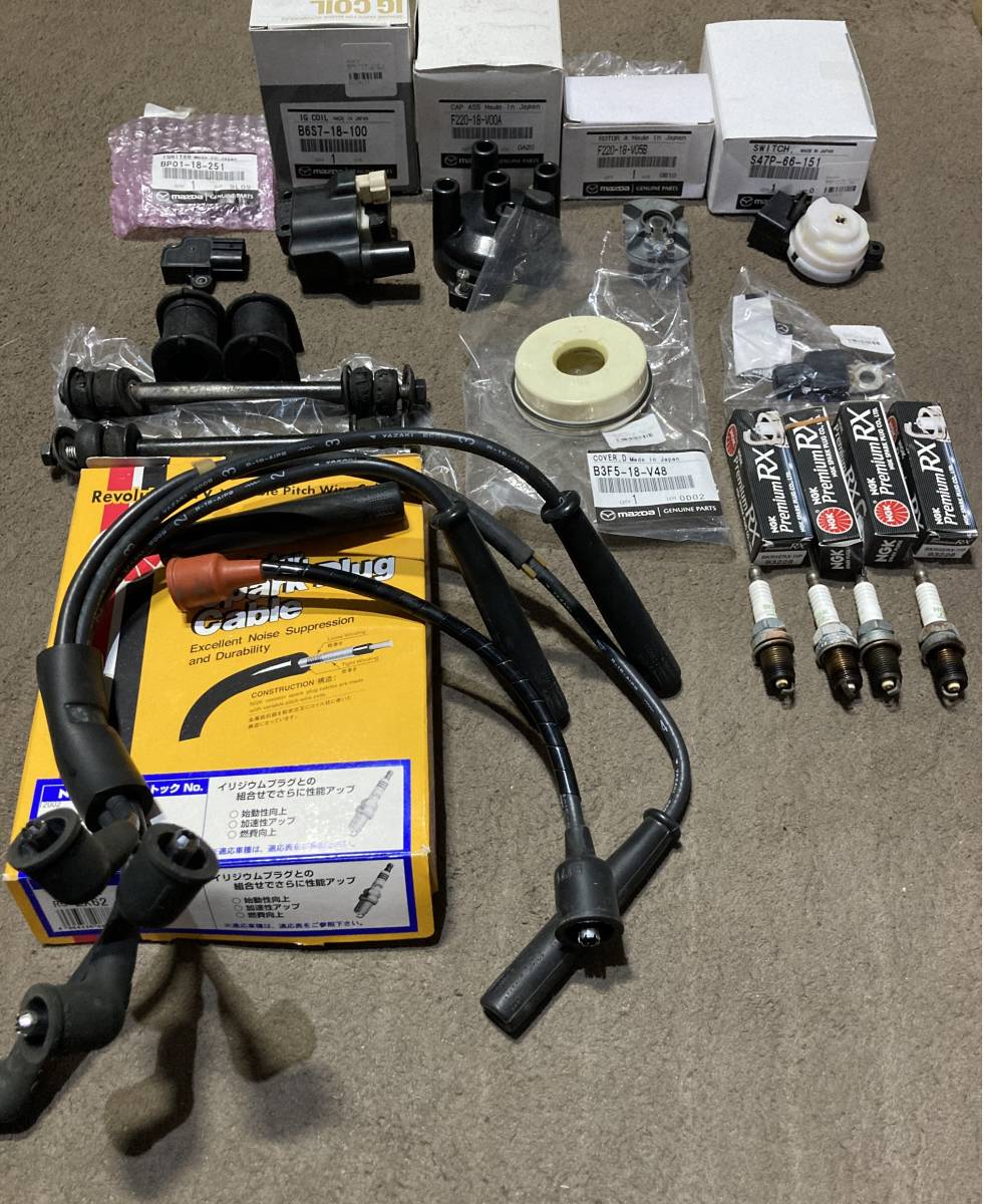 マツダ RX8 SE3P イグニッションコイル プラグコード プラグ 一式