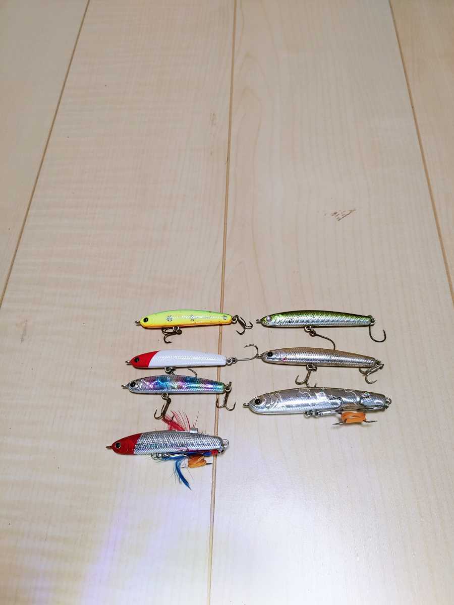 ワンダー60 ワンダースリム70 ワンダー80 ワンダートーチ 7個セット ラッキークラフト シンペン シーバス バチ抜け の落札情報詳細 ヤフオク落札価格情報 オークフリー スマートフォン版