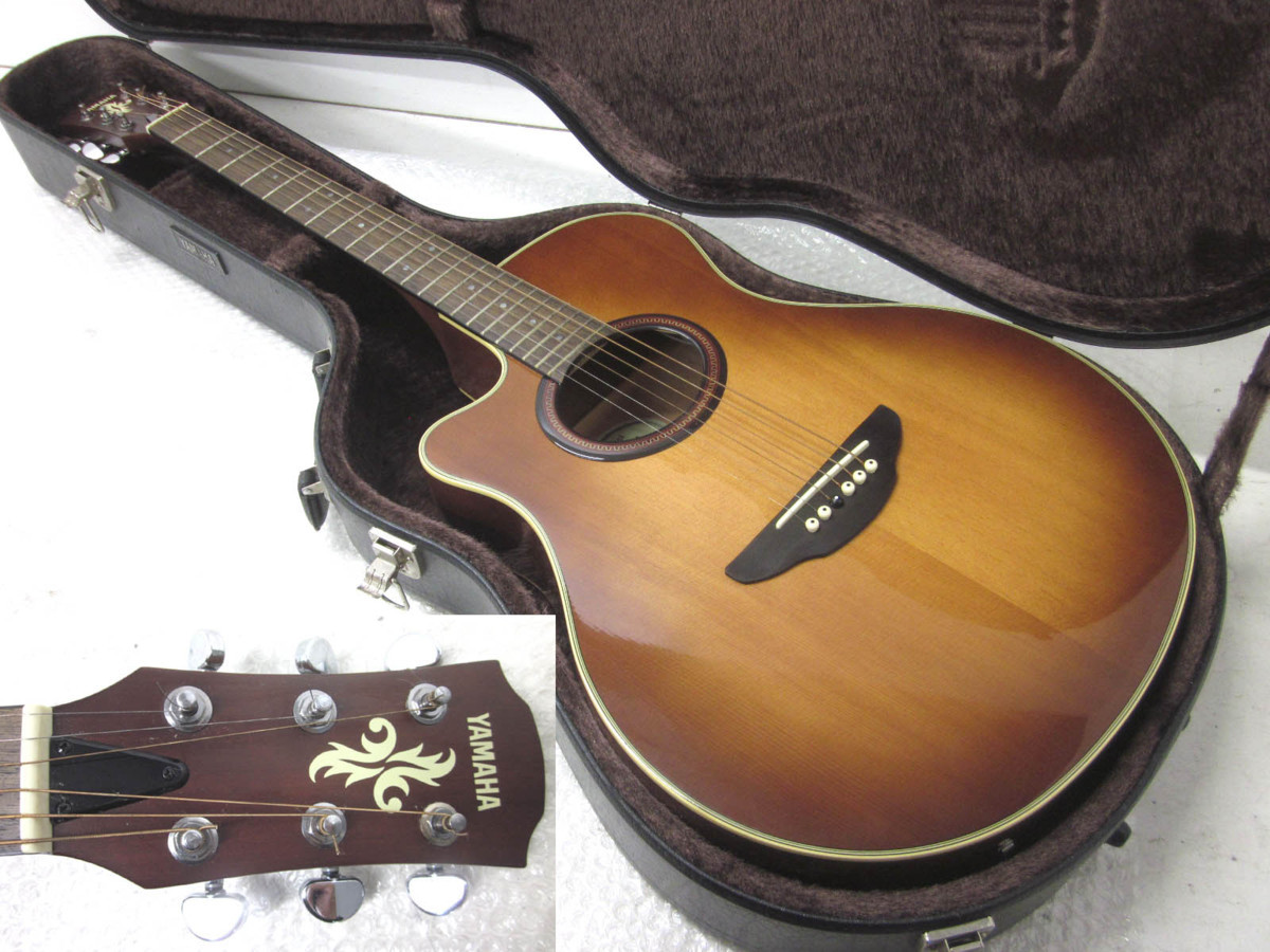 YAMAHA/ヤマハ APX-5LA エレアコ レフティ ☆中古☆ Yahoo!オークション - YAMAHA ヤマハ APX-5LA LH エレアコ