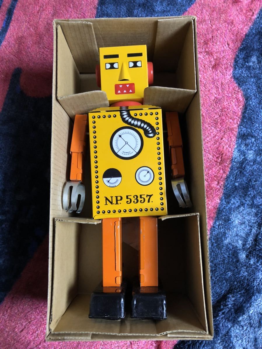 ブリキ ゼンマイ ロボット リリパット Robot Lilliput 当時物の落札