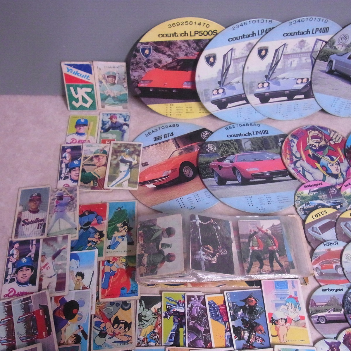 懐かしレトロめんこ カード まとめて超大量セット 当時物 ウルトラマン 仮面ライダー 戦隊ヒーロー プロ野球 車 昭和レトロ 10 の落札情報詳細 ヤフオク落札価格情報 オークフリー スマートフォン版