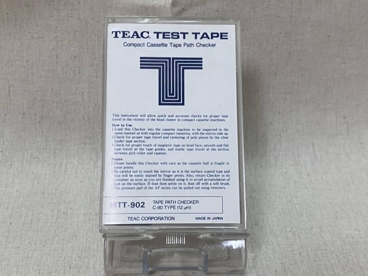 TEAC 9607617 STT-257C ティアック テストテープ 手持ちのお助けツールたち：その1「テストテープ編」 : 今どき