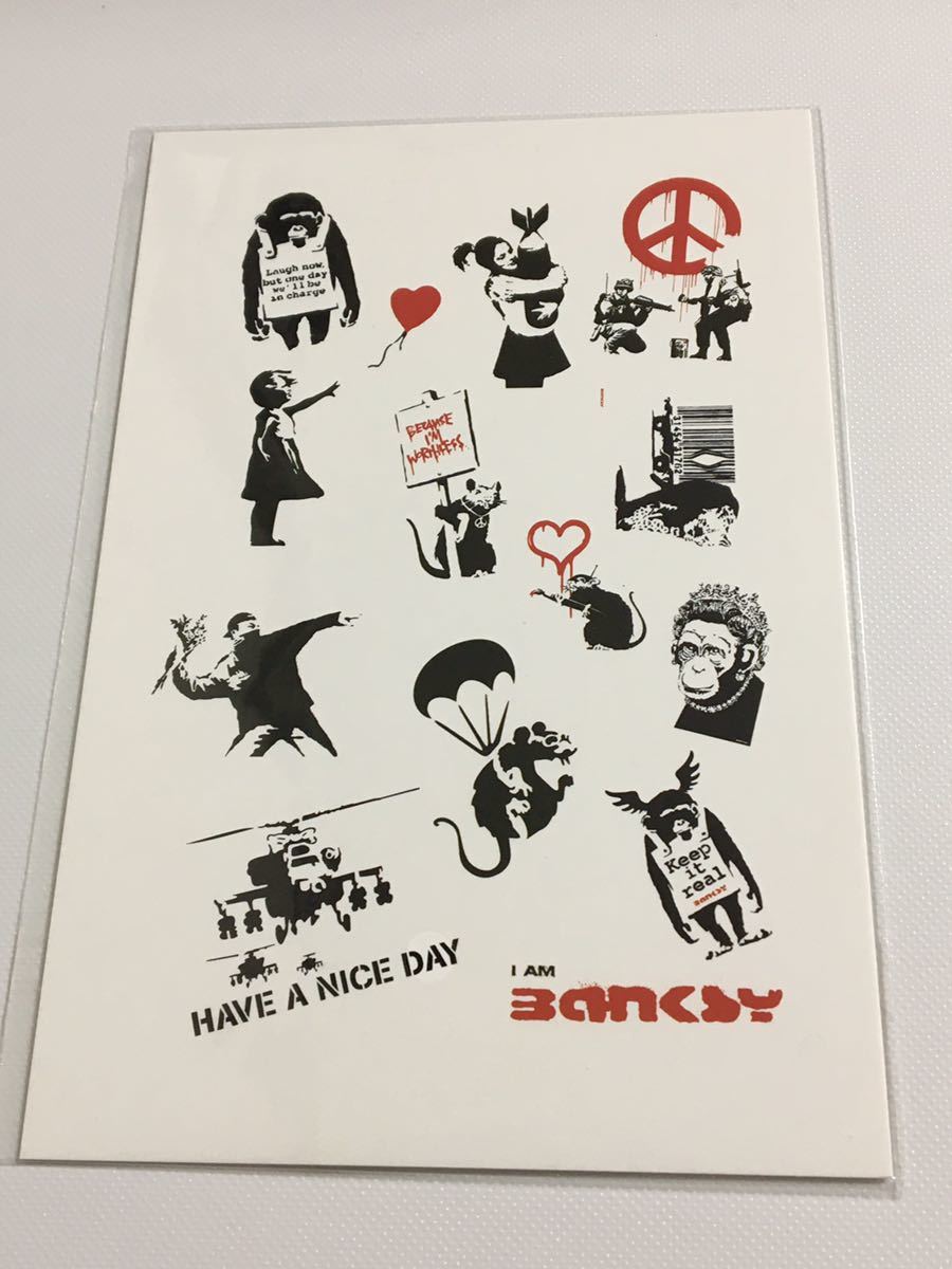 新品】[送料無料] バンクシー展 BANKSY 会場限定 グッズ ポストカード 大阪 名古屋 福岡 未使用・未開封の落札情報詳細 -  Yahoo!オークション落札価格検索 オークフリー