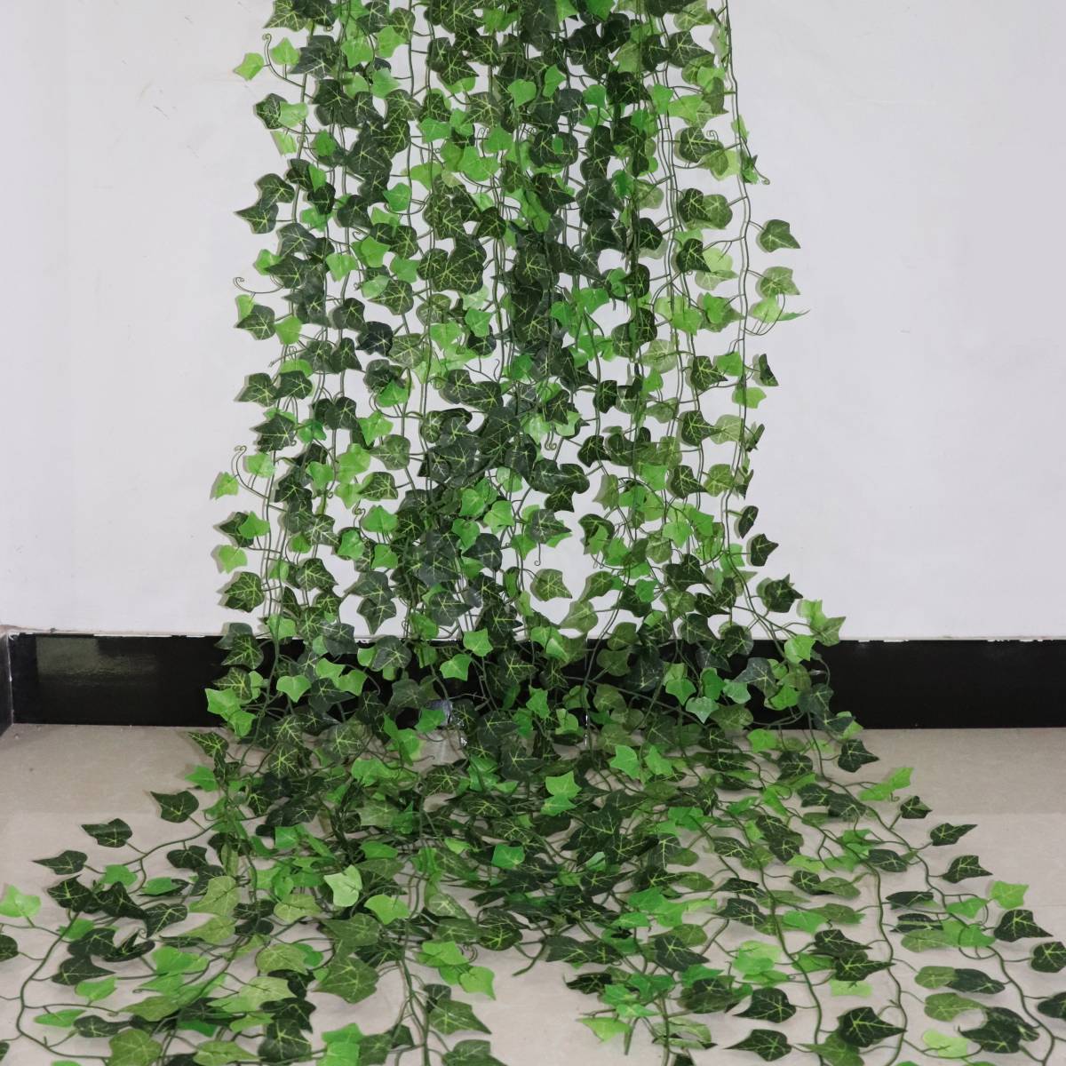 新品 3c1514 観葉花 100個葉1ピース 2 4メートル 工アイビーリーフ 植物のつる フェイククリーパー グリーンアイビー の落札情報詳細 ヤフオク落札価格情報 オークフリー スマートフォン版
