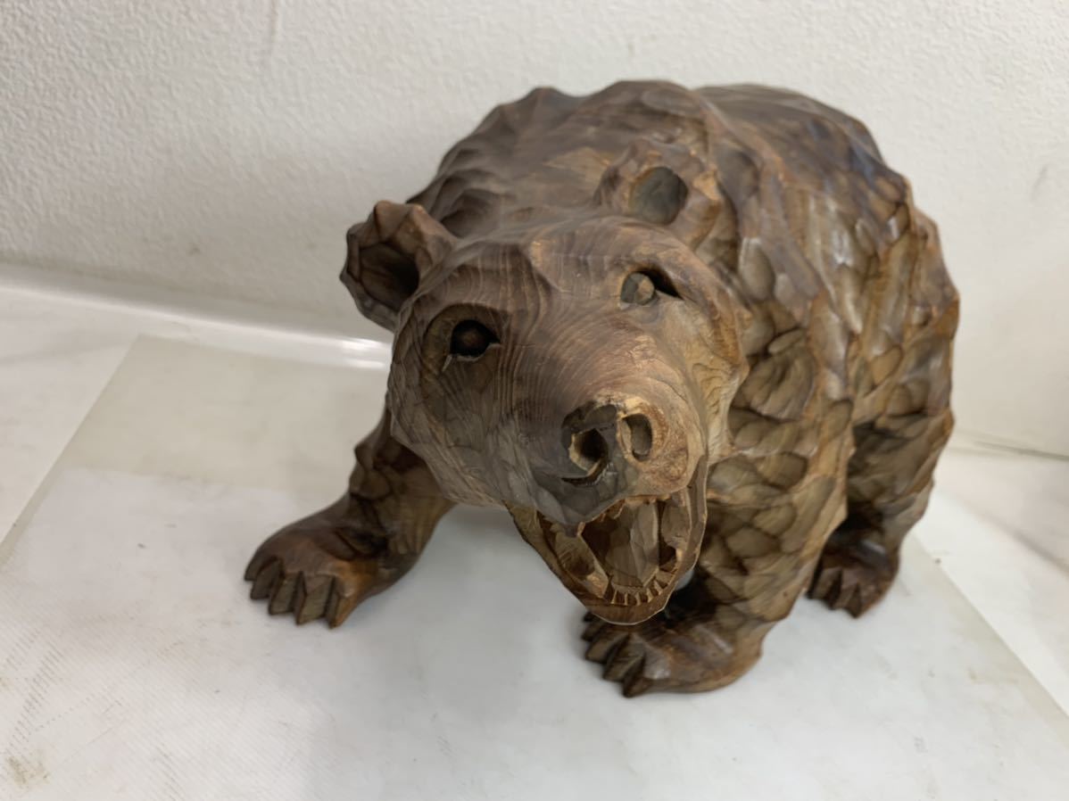 北海道 木彫り熊 ／ サイトウ作 【公式通販】