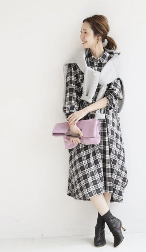 Spick And Span スピックアンドスパン タータンチェックフレアシャツワンピ タータンチェック フレアシャツ ワンピース ワンピ F Fサイズ の落札情報詳細 ヤフオク落札価格情報 オークフリー スマートフォン版