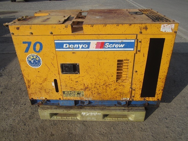 デンヨー エンジンコンプレッサー コンプレッサー DPS-70SSB2