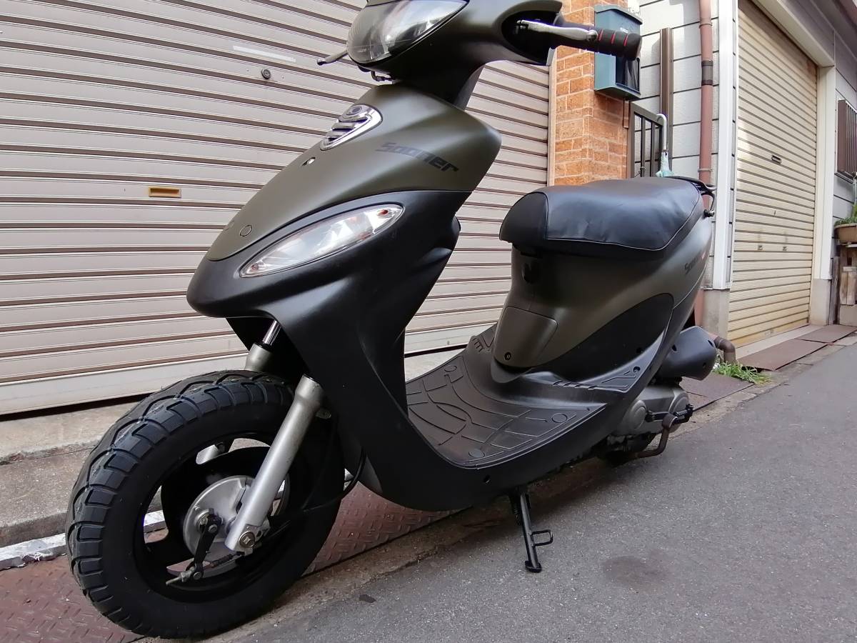 埼玉県深谷市 キムコ スーナー 50 原付 スクーター 50cc 通勤