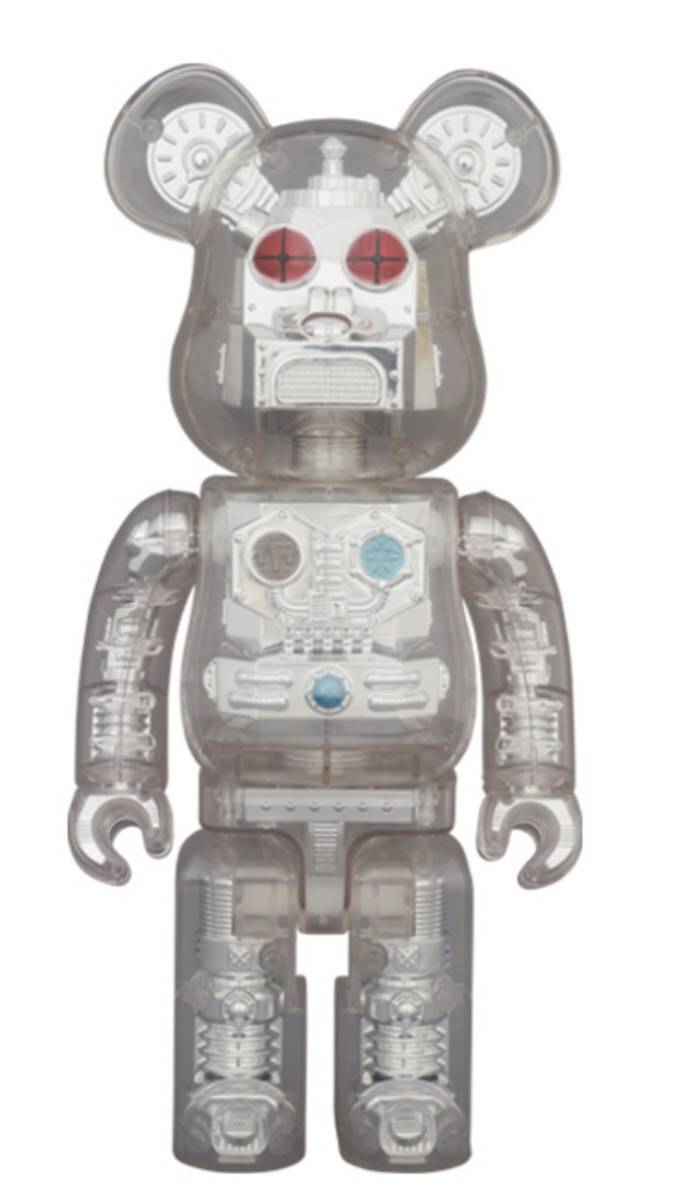 BE@RBRICK HxS 400% CLEAR BLACK 廣田彩玩所 - メルカリ
