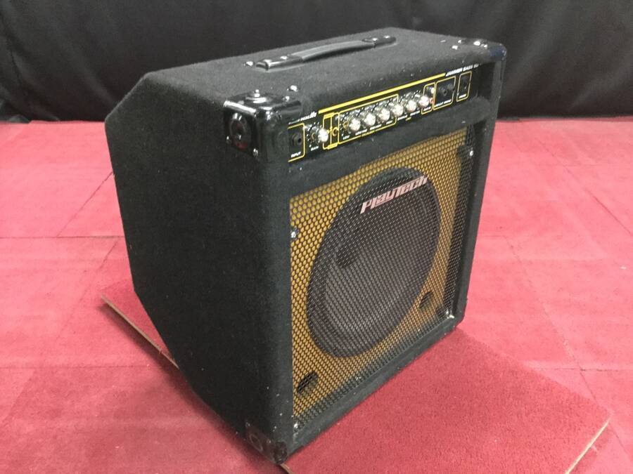 ★ PLAYTECH JAMMER BASS 35 ベースアンプ 通電のみ確認 qsh282708_4.jpg