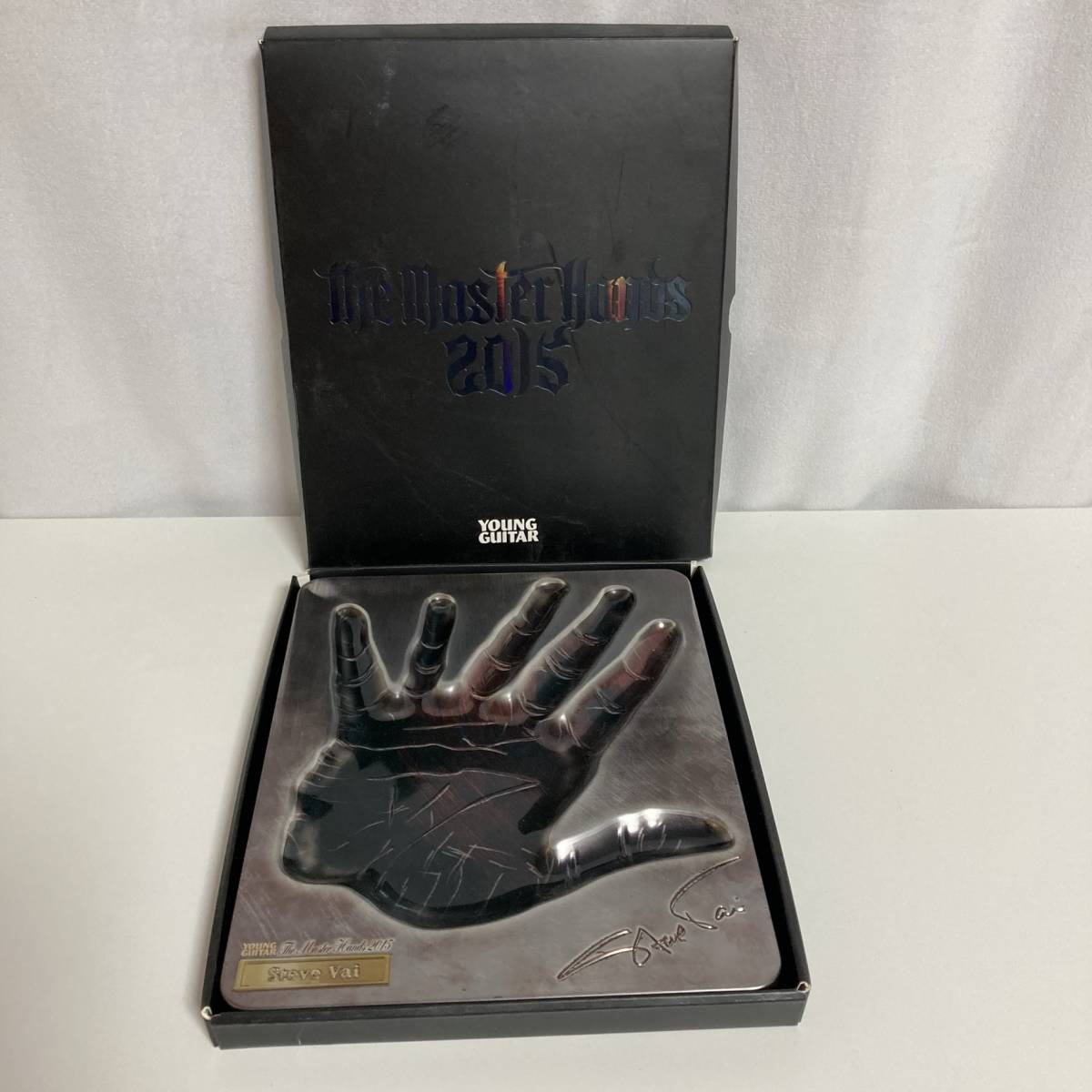 ヤングギター 付録 Steve Vai スティーヴ・ヴァイ 手形 指6本 YOUNG