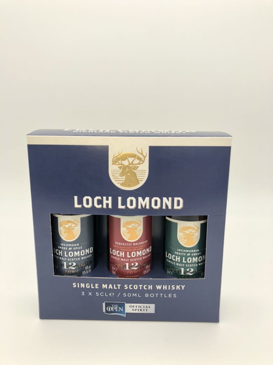 ロッホローモンド LOCH LOMOND 12年 ミニボトル 3本セット ロッホローモンド 12年