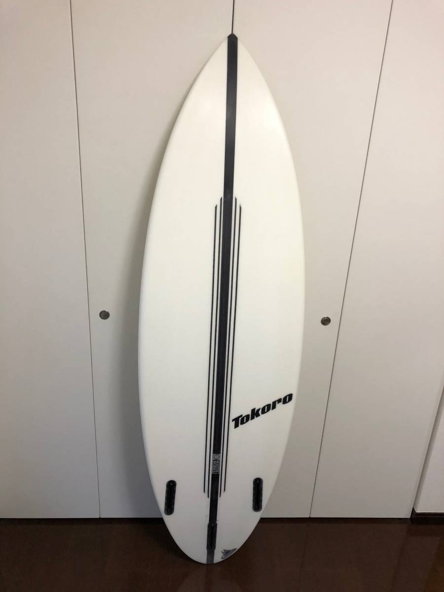 Tokoro】5'9 トコロ EPS サーフボード ブラックストリンガー エポキシ