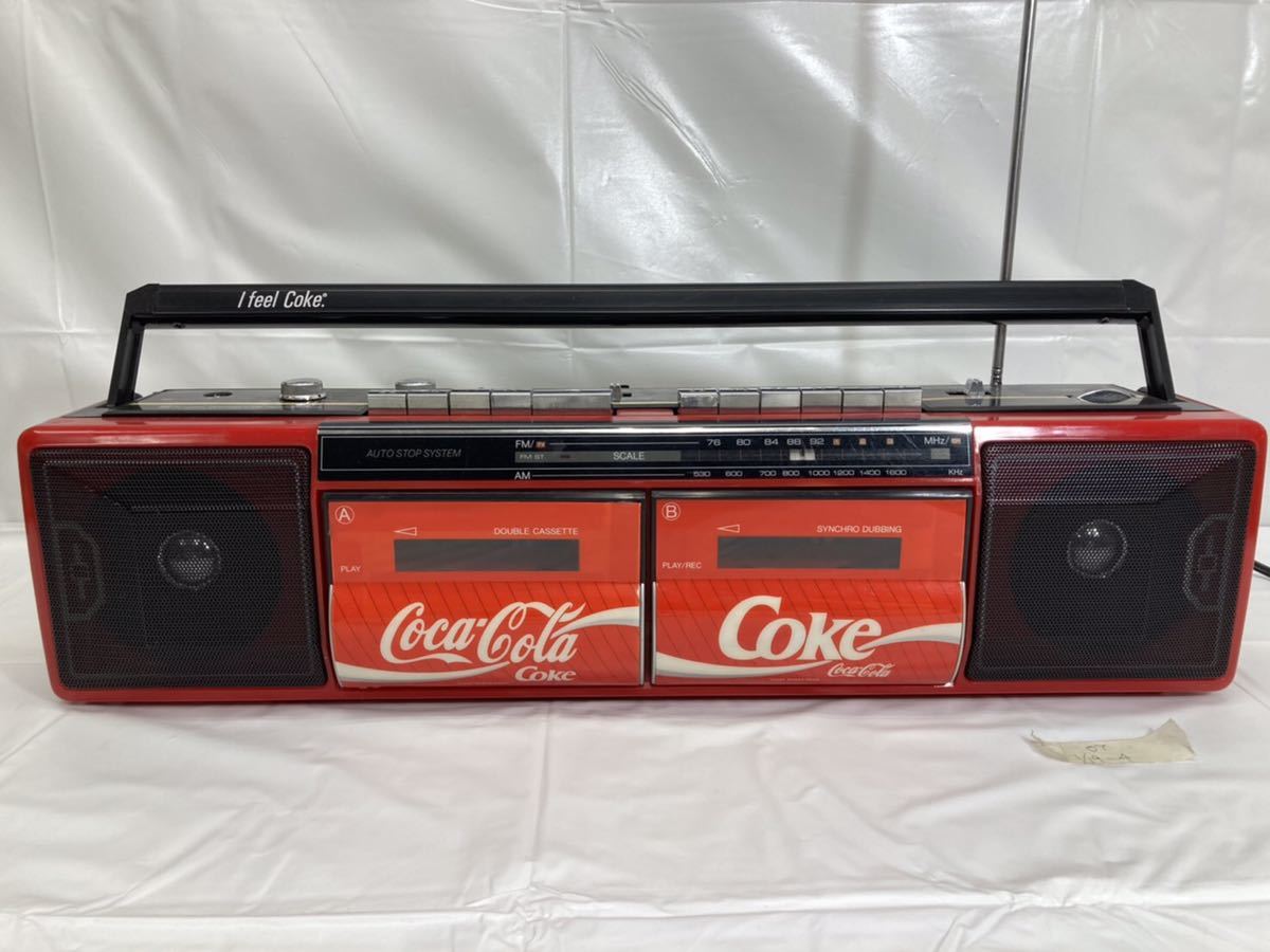 07 コカコーラ Trc 938 非売品 アンティーク 昭和レトロ レア 希少 ダブルデッキ ラジカセ の落札情報詳細 ヤフオク落札価格情報 オークフリー スマートフォン版