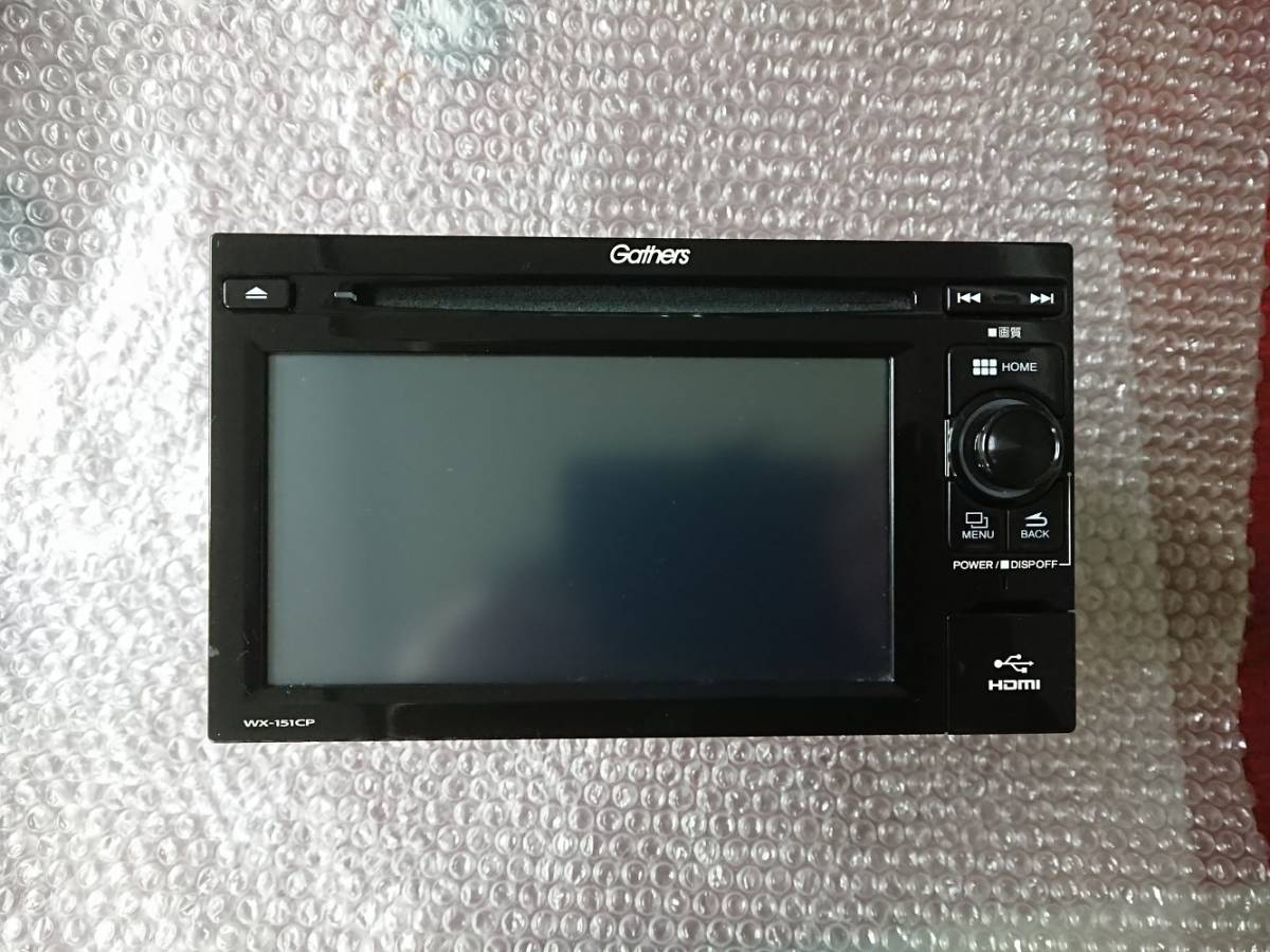 Honda ホンダ 純正 Gathers ギャザス Wx 151cp Bluetooth対応 ワンセグcdデッキ Hdmi Usb アルパイン製 の落札情報詳細 ヤフオク落札価格情報 オークフリー スマートフォン版