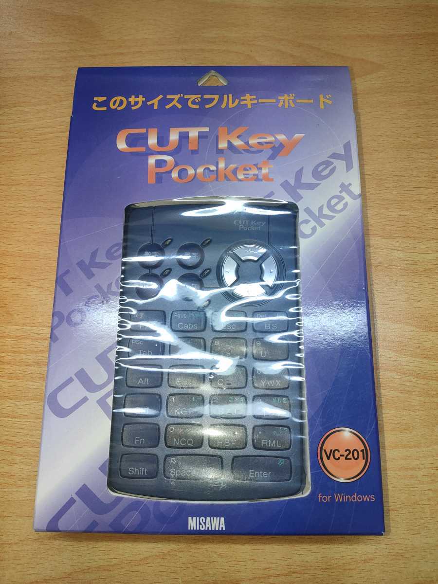 新品】【超コンパクト片手キーボード】MISAWA製「CUT Key Pocket VC