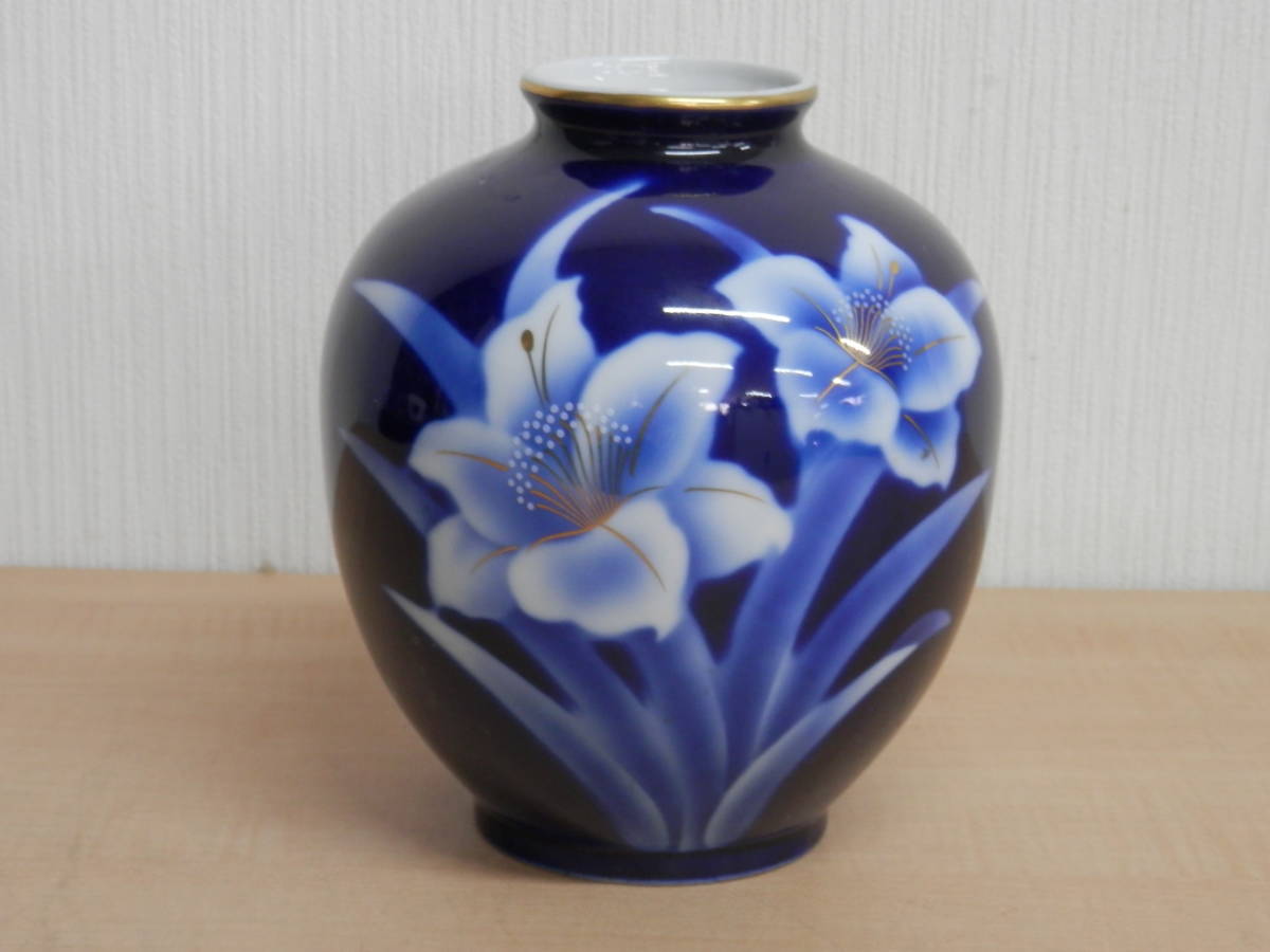 深川製磁 有田焼 花瓶 花器 花入れ 花挿し 一輪挿し 陶印有り 伝統工芸品 置物 飾り物 インテリア 床の間 オブジェ の落札情報詳細 ヤフオク落札価格情報 オークフリー スマートフォン版