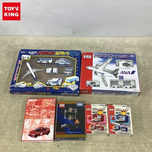 1円～ 訳あり トミカ ANA エアバスA320 ダイキャストエアポートセット