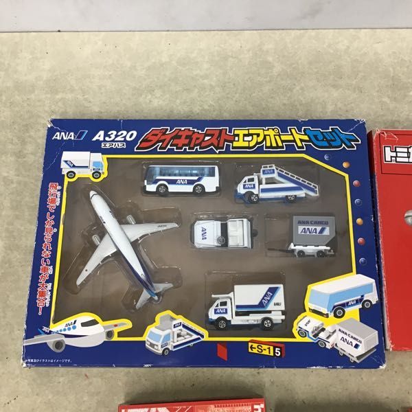 1円～ 訳あり トミカ ANA エアバスA320 ダイキャストエアポートセット