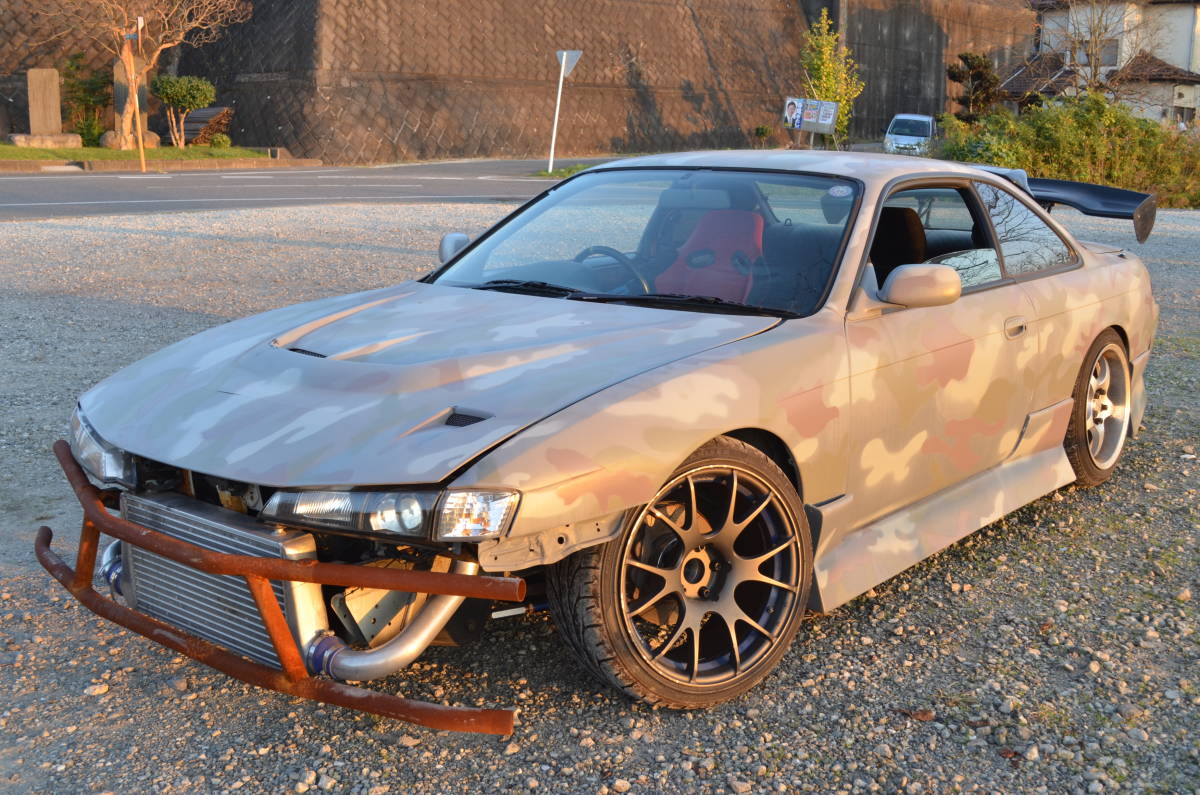 S14シルビア NA 5MT 一応即ドリ （S14シルビア NA 5MT 