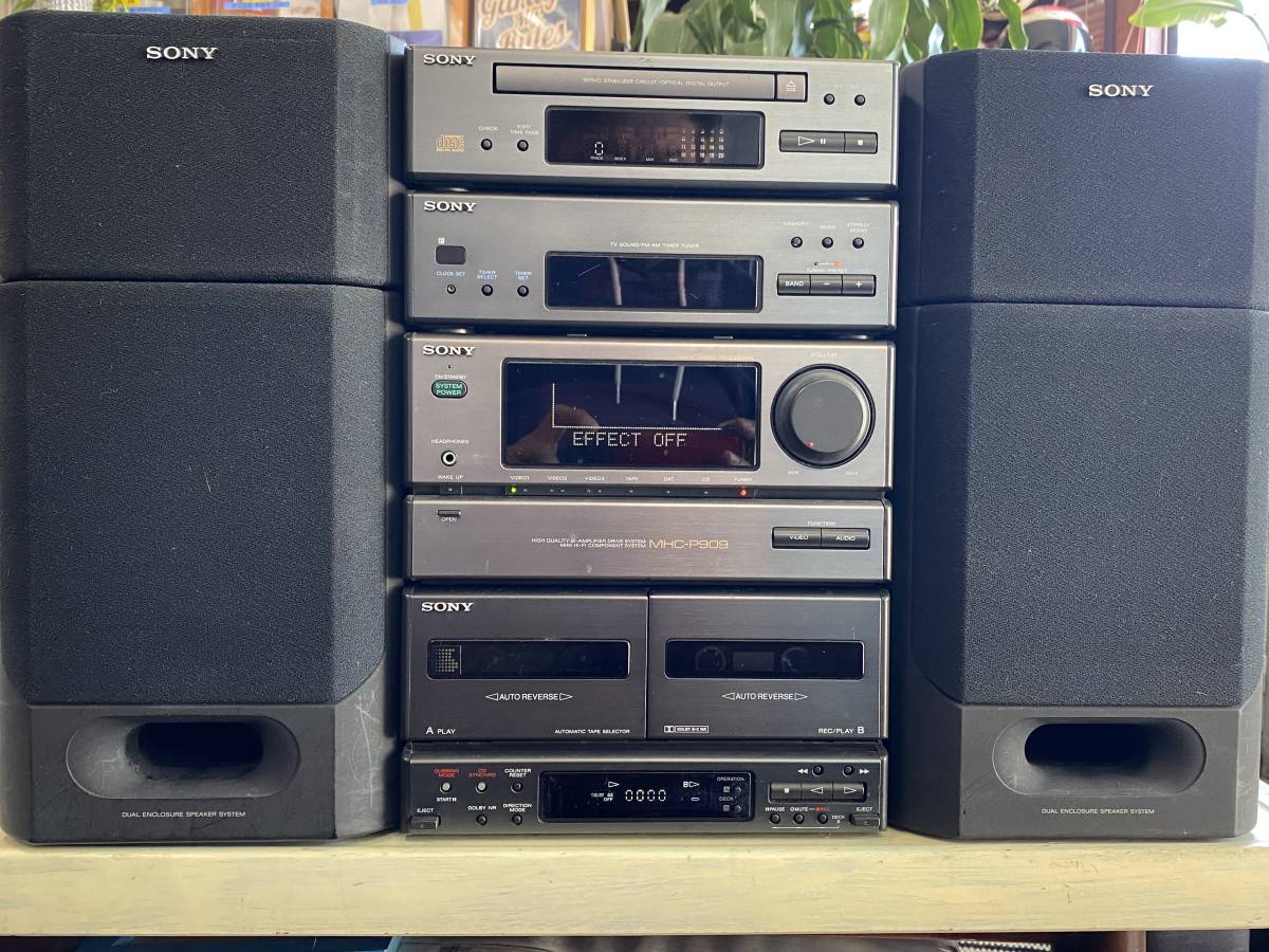 SONY PIXY909 ソニーpixy909 システムコンポ MHC-P909 CD カセット