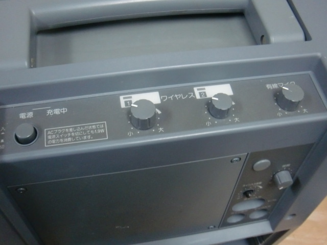 PANASONIC／パナソニック ワイヤレスアンプ WX-281C 動作品 ポータブル