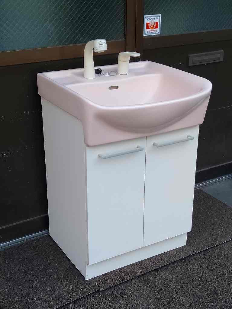 中古】INAX(イナックス) 陶器製・洗面化粧台(洗面ボウル)・手洗器 ...