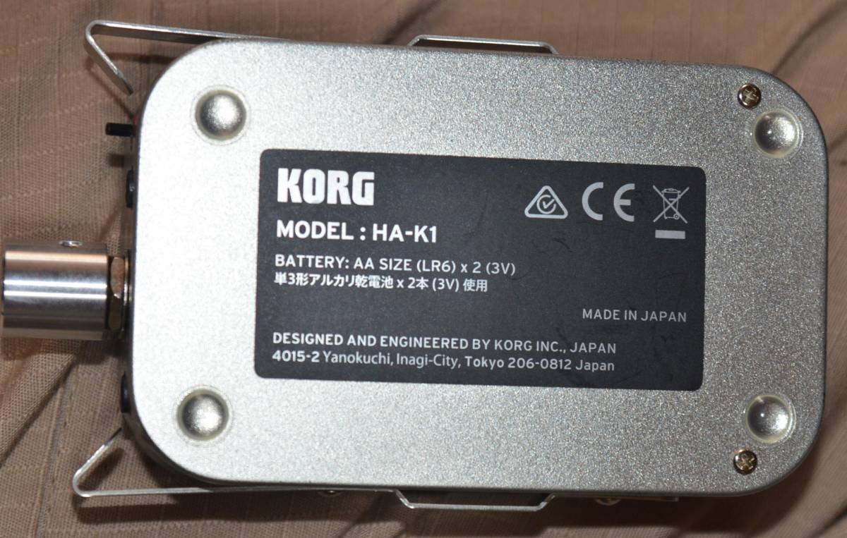 Nutube搭載 真空管 高音質の携帯ヘッドフォンアンプ 自作kit Ha K1 音響用コンデンサに変更組立済み品 の落札情報詳細 ヤフオク落札価格情報 オークフリー スマートフォン版