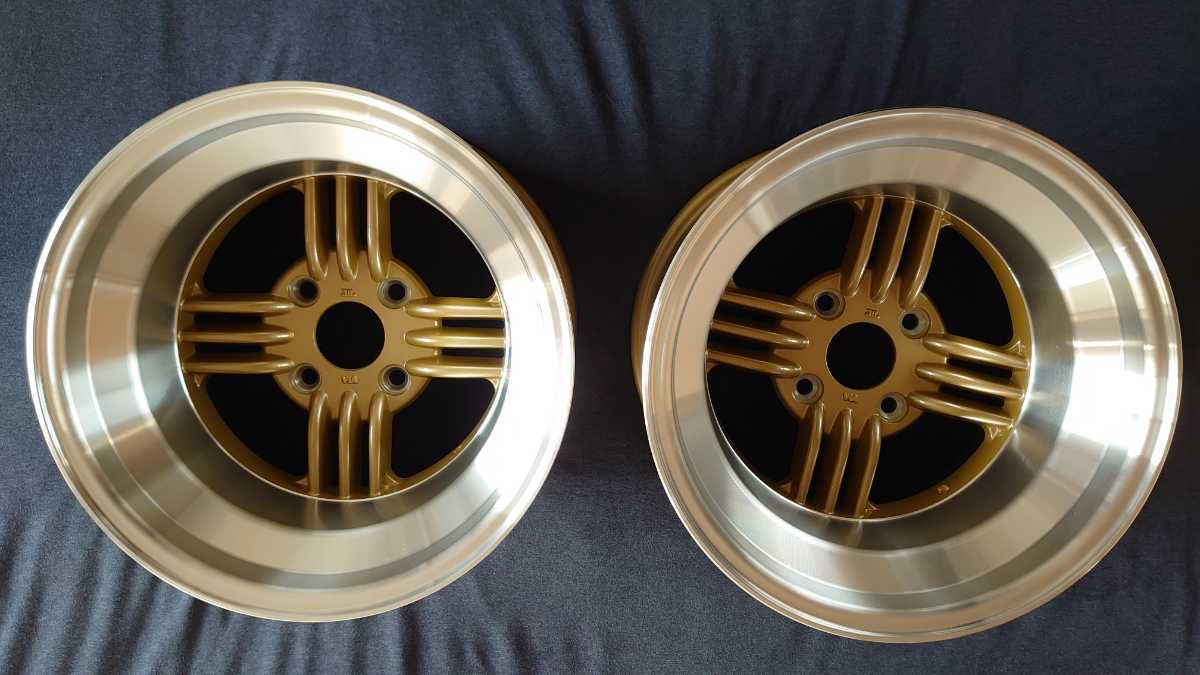 新品】シャドー タイプ 15インチ 10j -32 114.3 4穴 2本セット 旧車