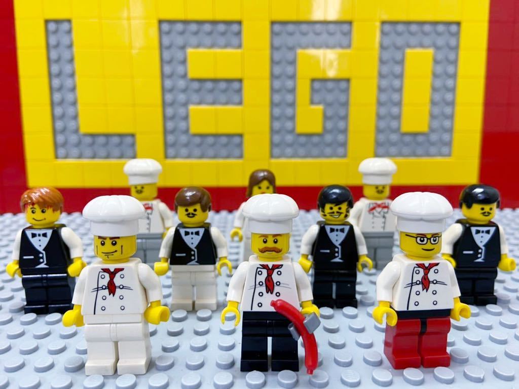 レストラン レゴ ミニフィグ 大量10体 コック シェフ ウェイター など Lego 人形 レストラン の落札情報詳細 ヤフオク落札価格情報 オークフリー スマートフォン版