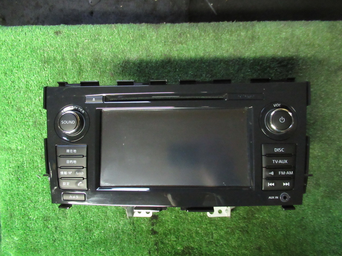 A01143-P) ティアナ (L33) 純正 SDナビ 25915 3NU1A QY-7390 H27年 