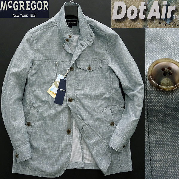 新品 新品 定価3 9万 マックレガー 春夏 ドットエア ストレッチ ドライビングジャケット L J Mcgregor ブルゾン メンズ ジャケット の落札情報詳細 ヤフオク落札価格情報 オークフリー スマートフォン版