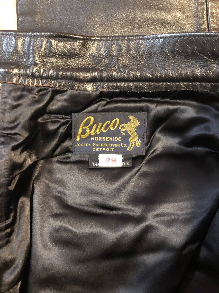 THE REALMcCOY'S リアルマッコイズ W29 茶芯 BUCO ブコ ホースハイド