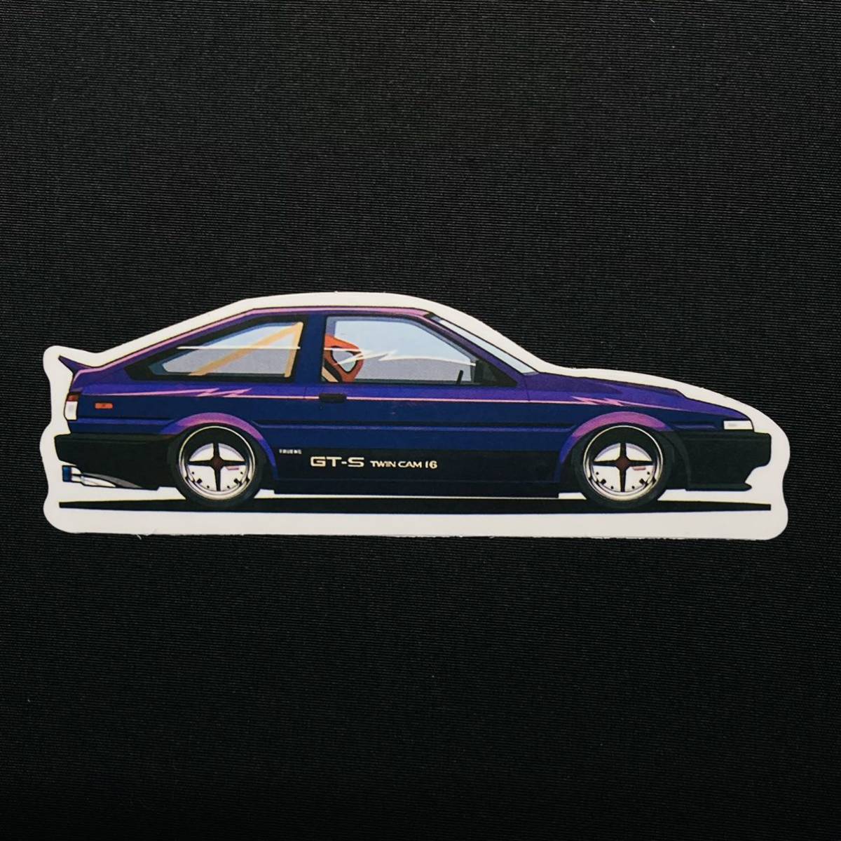 新品 防水 Us High X ステッカー トヨタ カローラ Gt S Twin Cam 16v Ae92 セダン レビン 旧車 ドリ車 マフラー ミニカー カスタム パーツ Gts の落札情報詳細 ヤフオク落札価格情報 オークフリー スマートフォン版