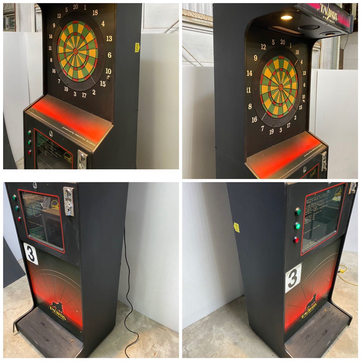 ジタルダーツマシン TAURUS タウルス DX 本体 ボード 家庭電源