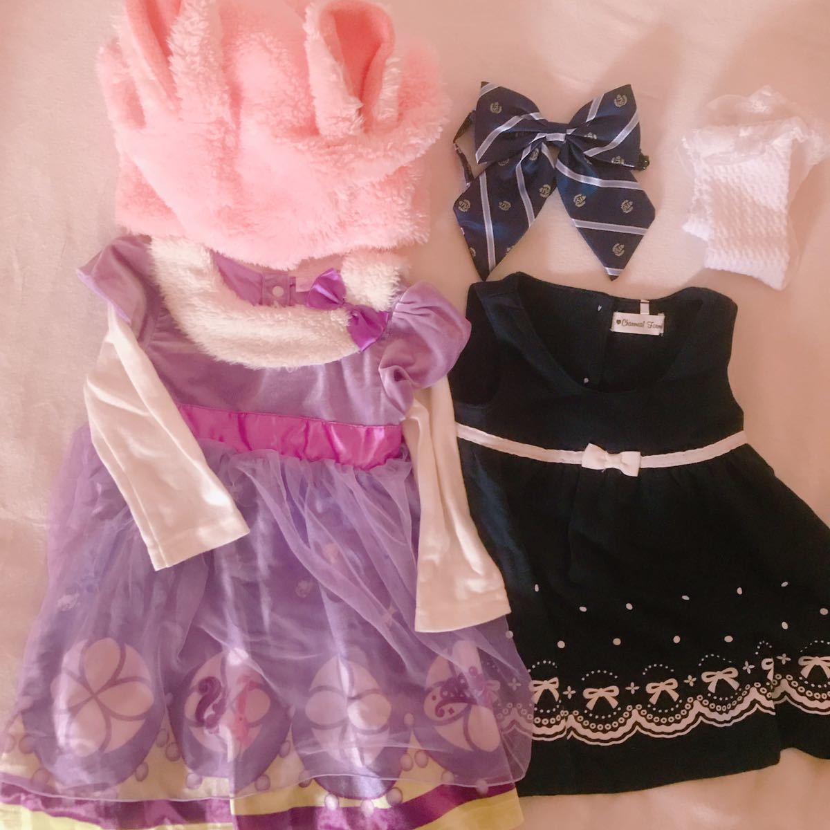 美品 ベビー子供服80 90cm女の子向けセットまとめ ディズニーちいさなプリンセスソフィアワンピース ジャンパースカート他 の落札情報詳細 ヤフオク落札価格情報 オークフリー スマートフォン版