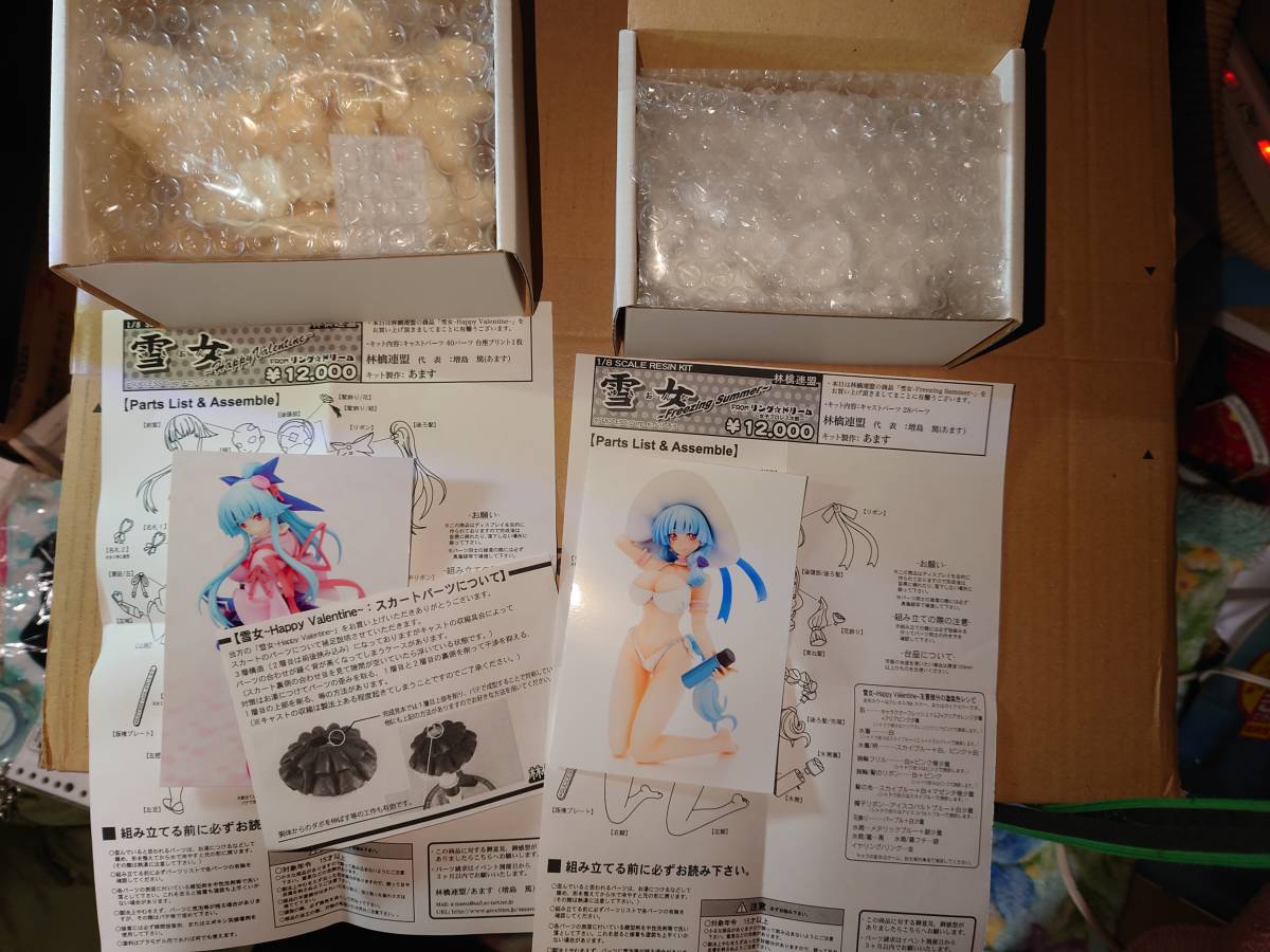 新品 リングドリーム 1 8 雪女 ガレージキット 2種 林檎連盟 送料無料 の落札情報詳細 ヤフオク落札価格情報 オークフリー スマートフォン版