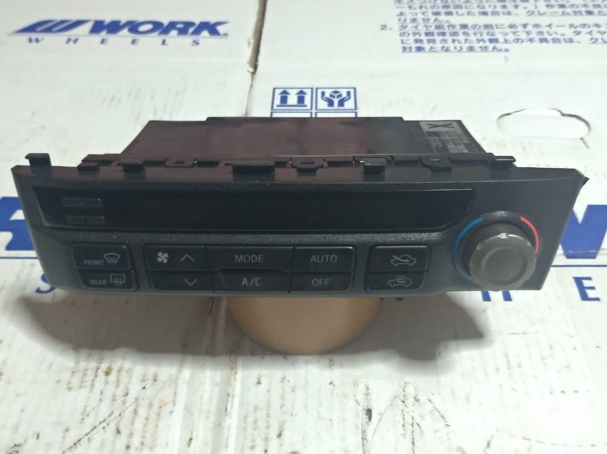 日産 スカイライン R34 純正 オーディオパネル エアコンパネル オート 