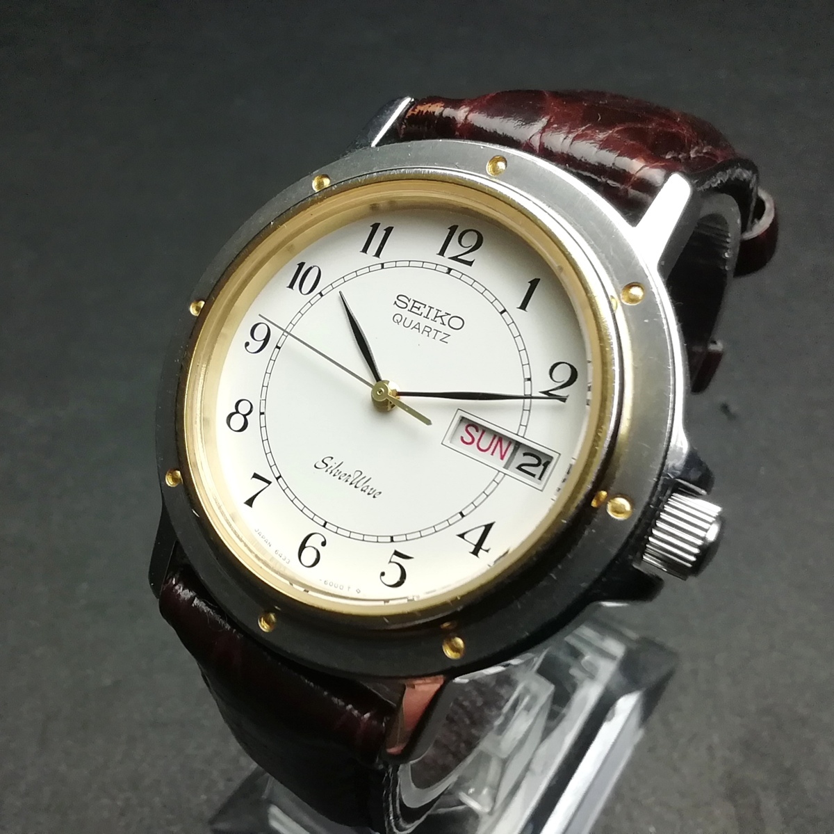 SEIKO SilverWave 6433-6000 セイコー シルバーウェーブ 楽天市場】SEIKO Silver Wave 6433-6010 Quartz Watchセイコー