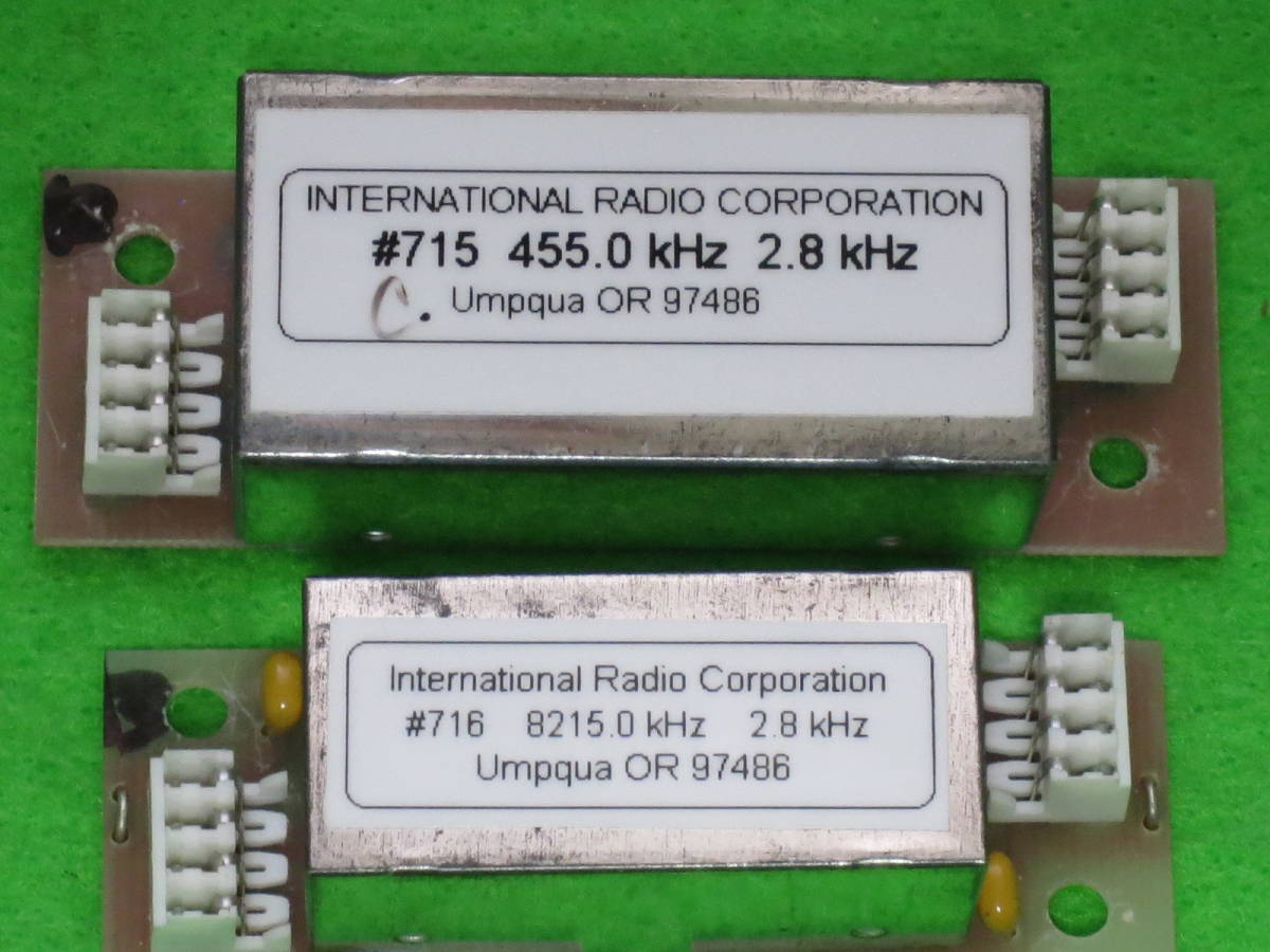 YAESU かたづける YF-122CN (XF-115CN) CWフィルタ 300Hz