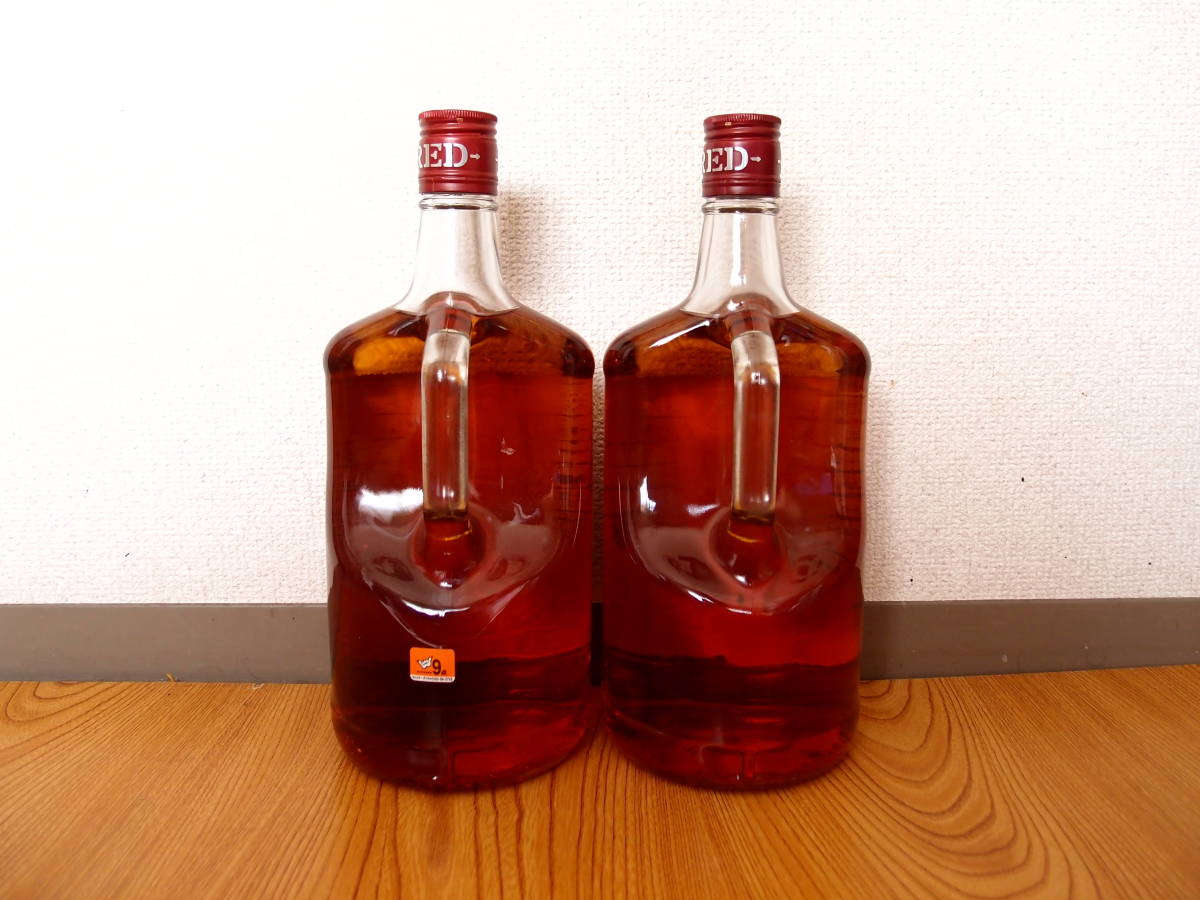 新品】 SUNTORY RED サントリー レッド 1920ml 39％ 2本セットの落札