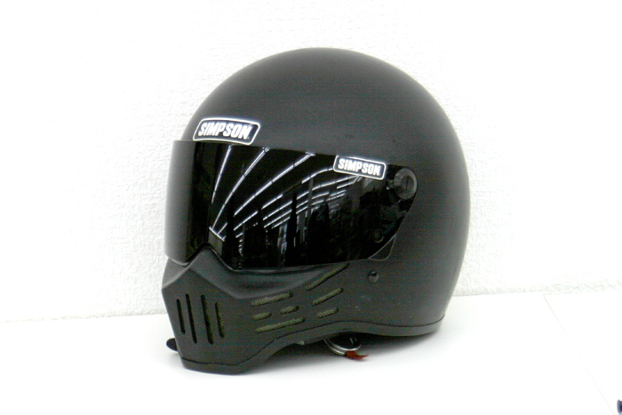SIMSON マットブラック　M30 サイズ62cm スモークシールド付き SIMSON マットブラック M30 サイズ62cm スモークシールド付き