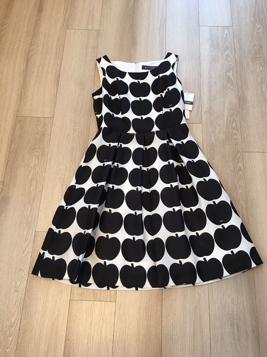 年中無休 エムズグレイシーワンピース38 新品未使用 カタログ商品タグ付き ひざ丈ワンピース Drlubricants Com