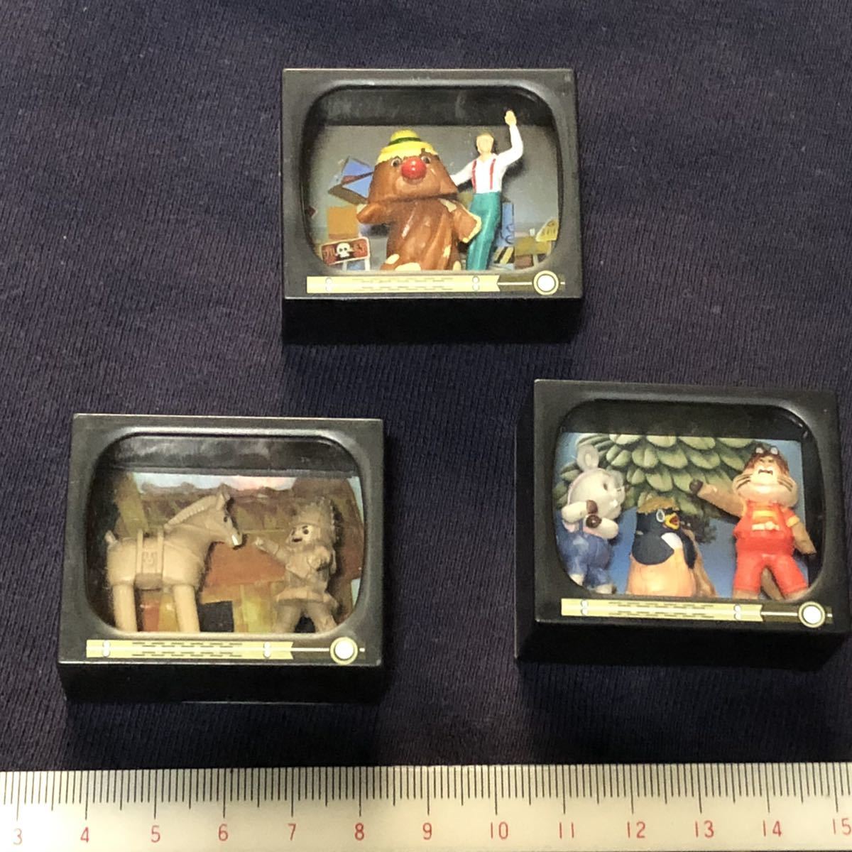 Nhk 教育テレビキャラクター できるかな ゴン太くん ノッポさん はに丸 ヒンベエ お母さんといっしょ Tvジオラマ フィギュアセット の落札情報詳細 ヤフオク落札価格情報 オークフリー スマートフォン版