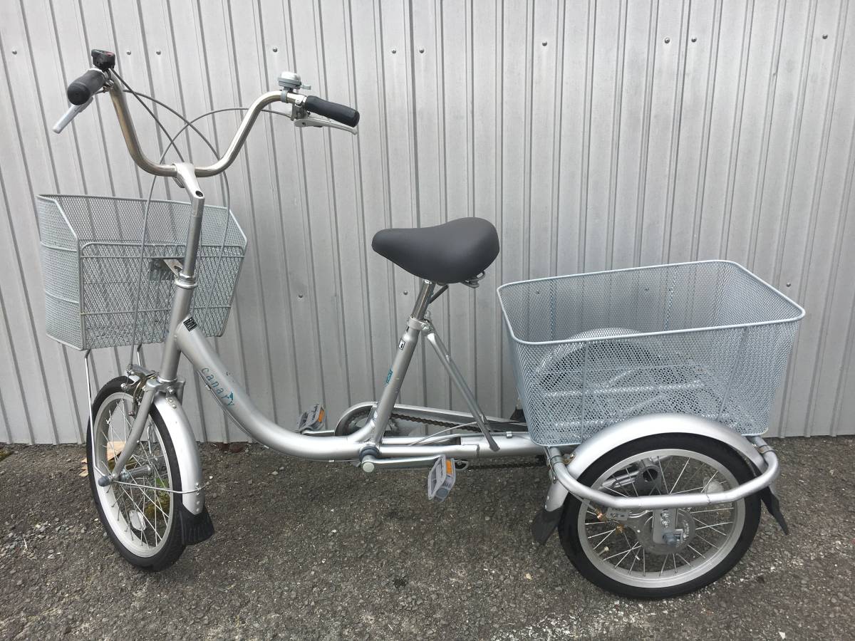 Canary[カナリア]三輪車 メタリックシルバー 【公式通販】